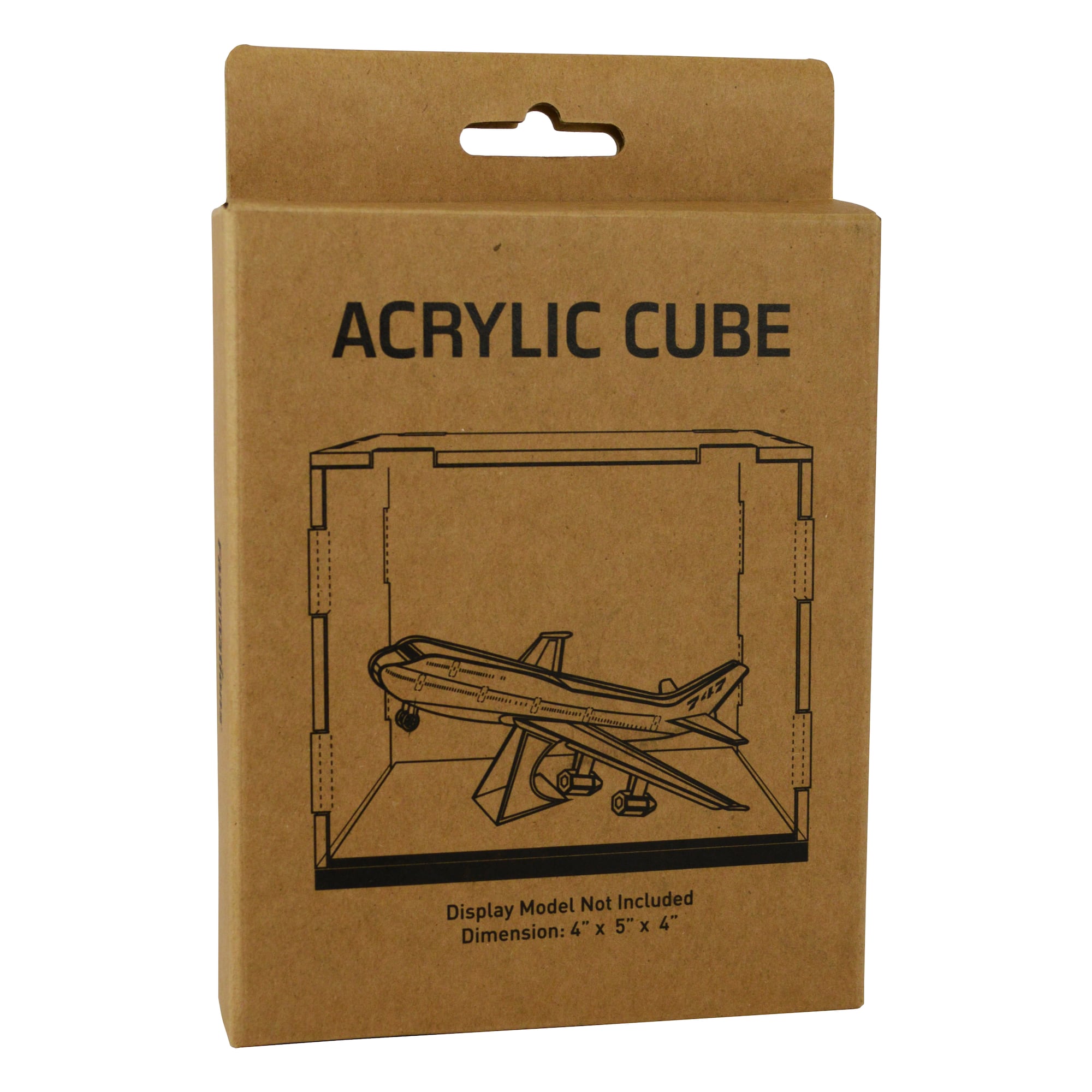 Metal Earth Acrylic Display Cube - 4 x 5 x 4 inches